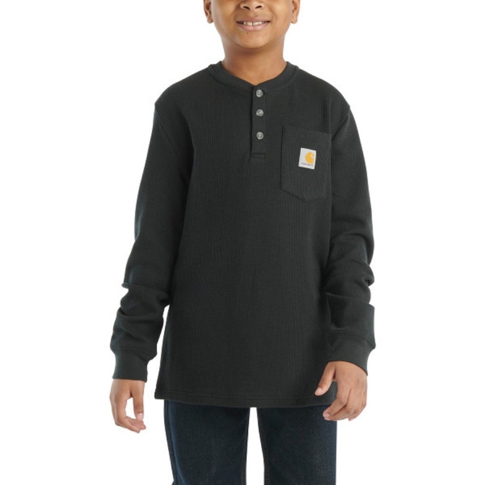 Carhartt Kids Dark Long Sleeve Henley